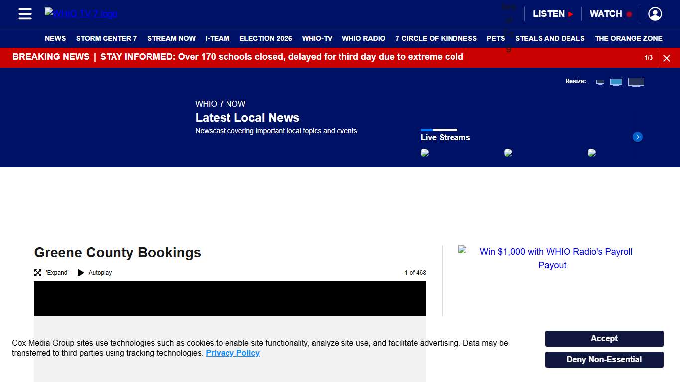 Greene County Inmates – WHIO TV 7 and WHIO Radio